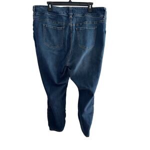 Torrid 20R Three Burton Medium Wash Stretch Tummy Control Jeans Plus Size